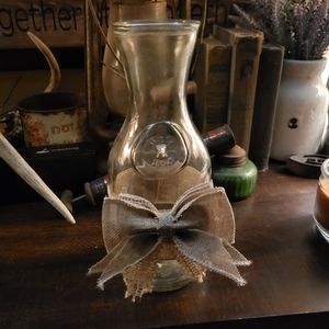 Glass Milk Container